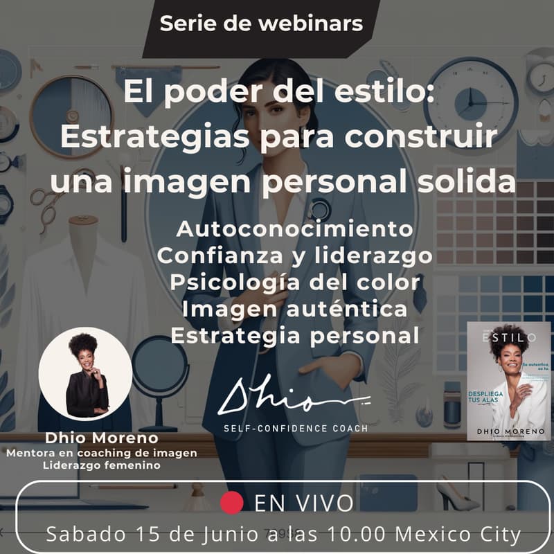Foto de portada de El poder del estilo: Estrategias para construir una imagen personal solida