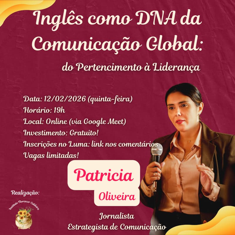 Cover Image for Inglês como DNA da Comunicação Global - do Pertencimento à Liderança