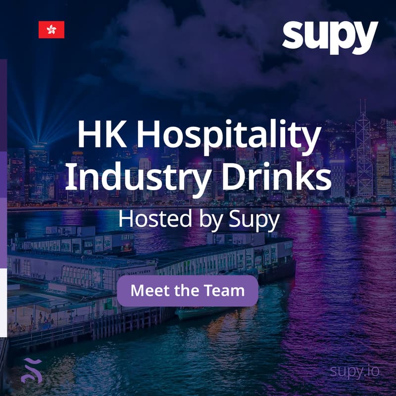 Cover Image for HK Hospitality Industry Drinks - Hosted by Supy