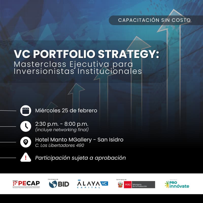 Cover Image for VC Portfolio Strategy: Masterclass Ejecutiva para Inversionistas Institucionales