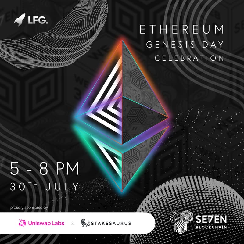 Cover Image for Ethereum Genesis Day Celebration