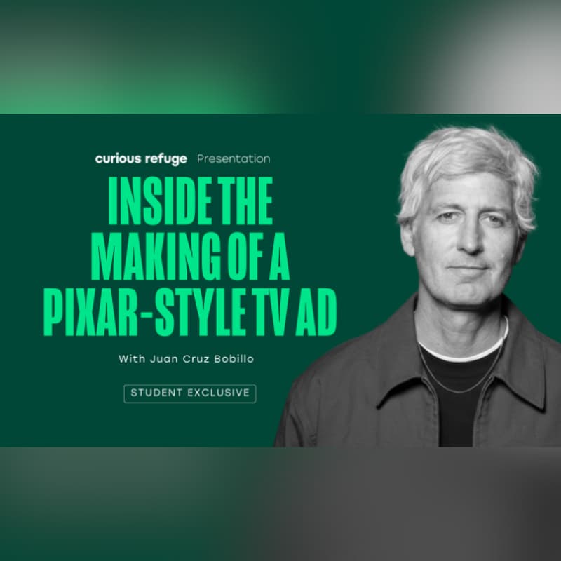 Cover Image for Curious Refuge Workshops: Inside the Making of a Pixar-Style TV AD with Juan Cruz Bobillo