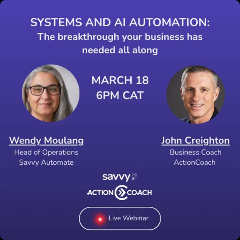 Cover Image for Systems and AI Automation: The breakthrough your business has needed all along