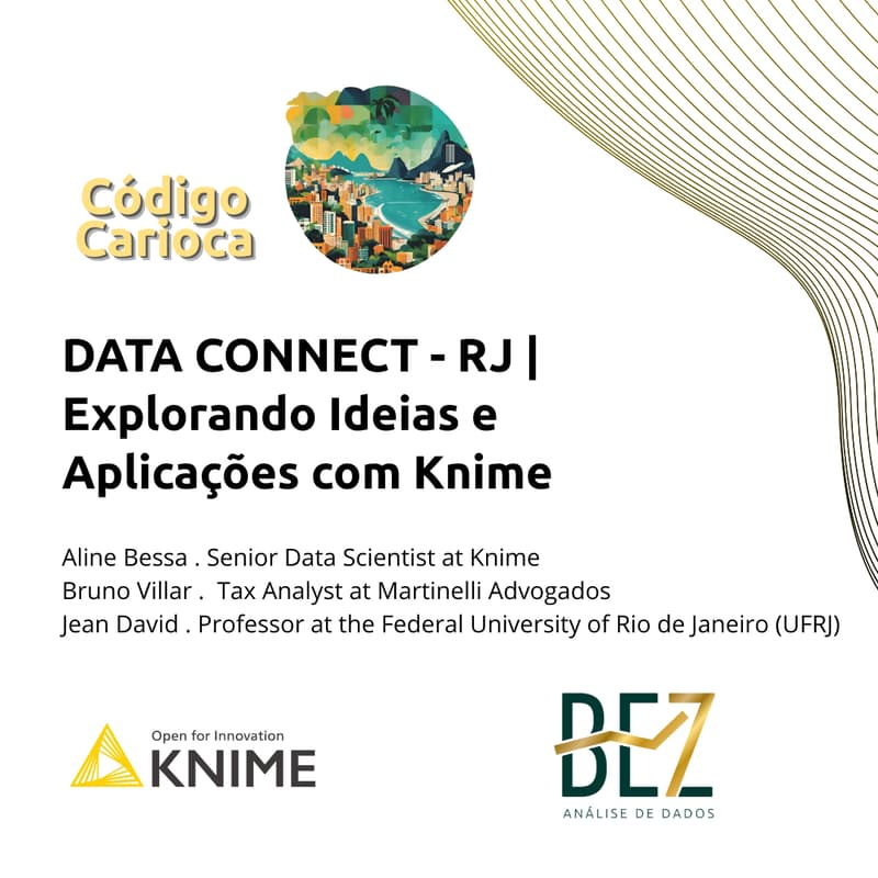 Cover Image for 1º KNIME Data Connect – Rio de Janeiro by Código Carioca