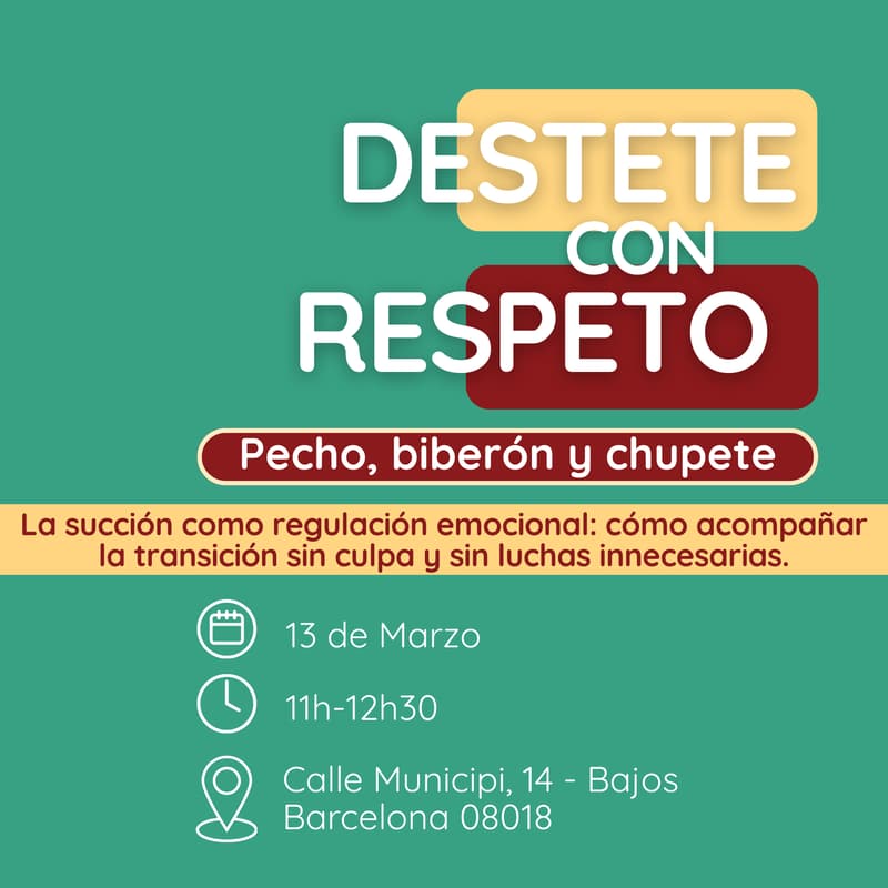 Cover Image for Destete con respeto: pecho, biberón y chupete