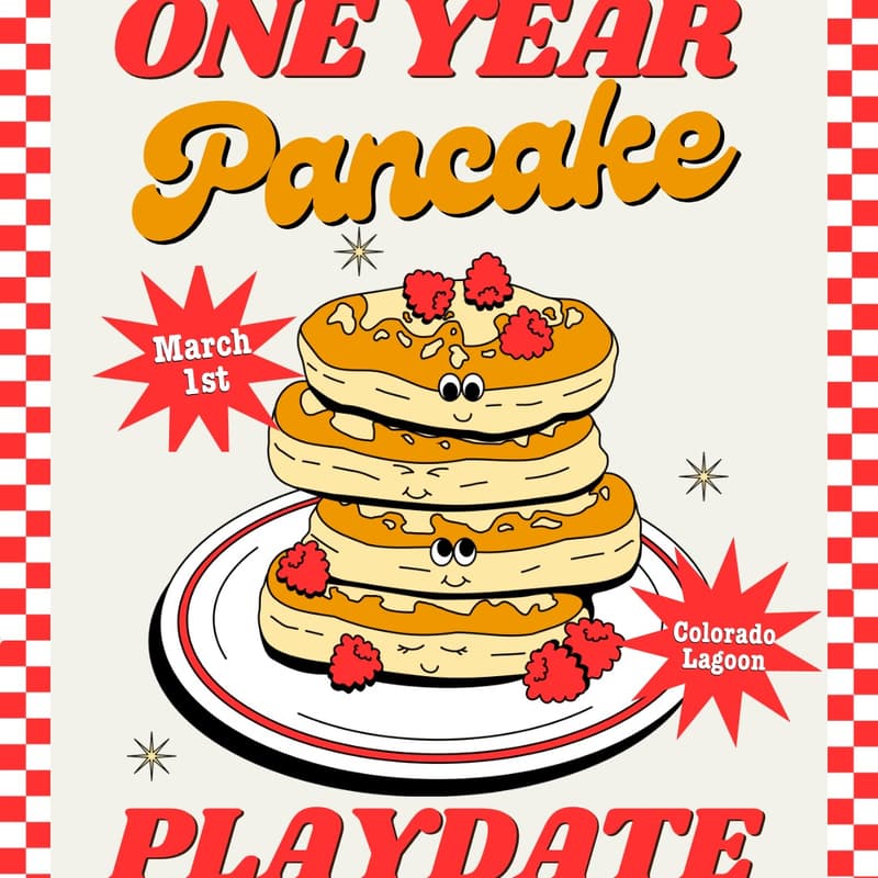 Cover Image for Not Just A Mom Club 1 Year Pancake Playdate