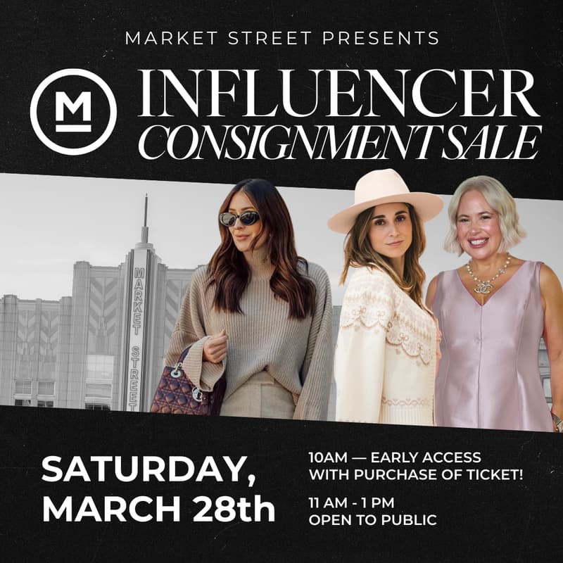 Cover Image for Market Street's Influencer Consignment Sale