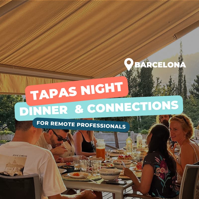 Cover Image for Remote workers TAPAS NIGHT + Connections at Palma Coliving & Club (BCN)