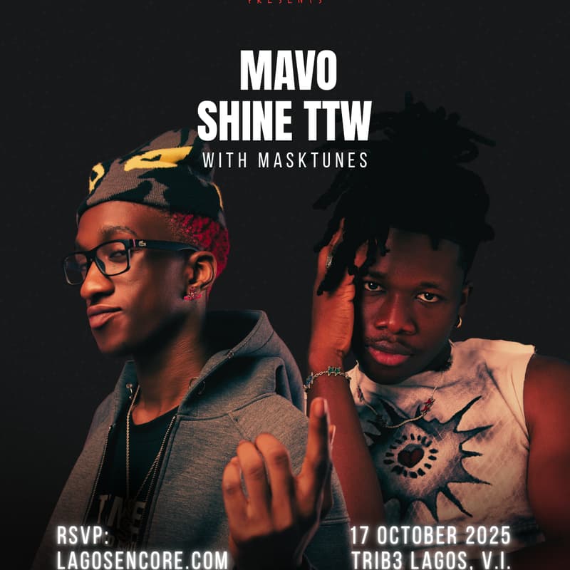 Cover Image for Encore Presents: Mavo, Shine TTW & Masktunes