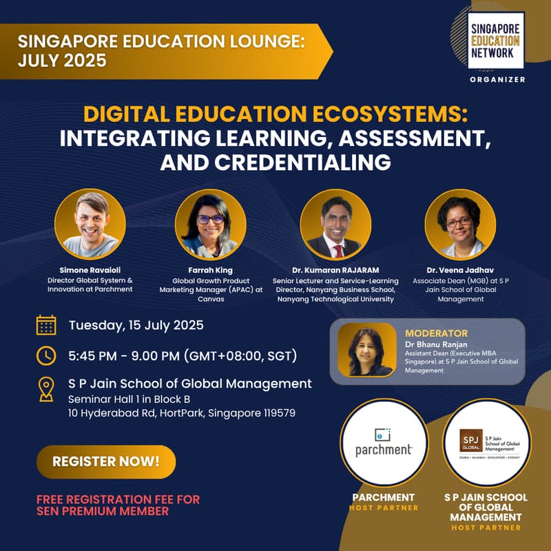 Cover Image for Singapore Education Lounge: July 2025