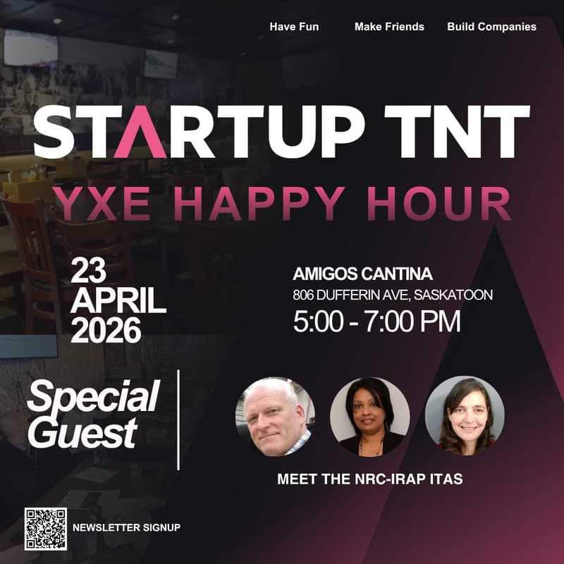 Cover Image for Startup TNT YXE HH w/ the IRAP ITAs