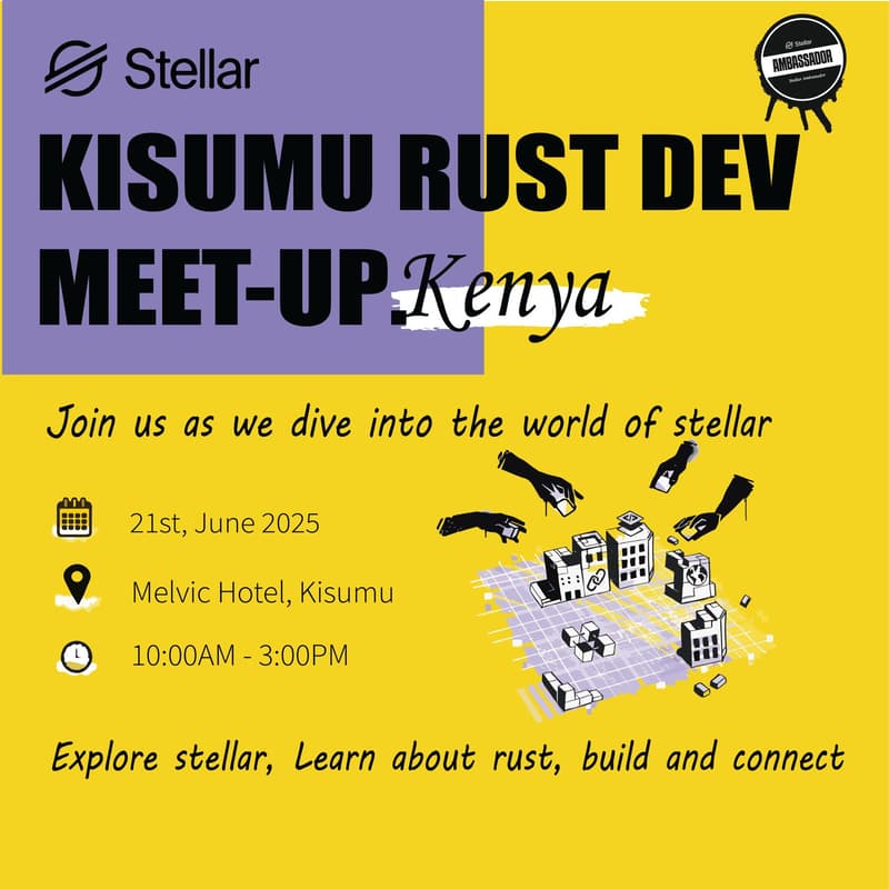 Cover Image for Kisumu Rust Dev Meet-Up β Kenya