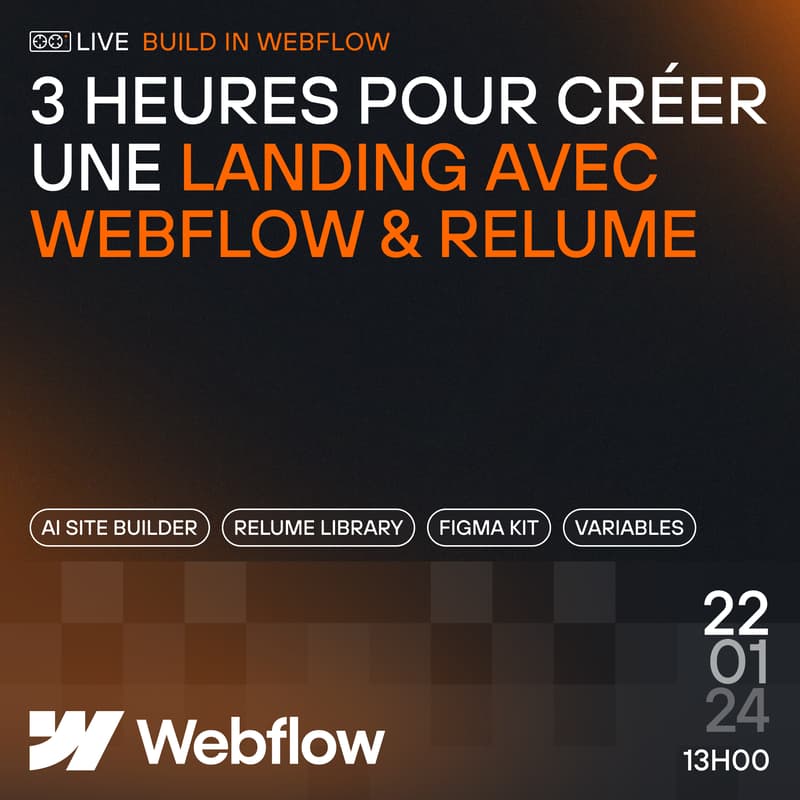 Cover Image for [LIVE] - Build in Webflow