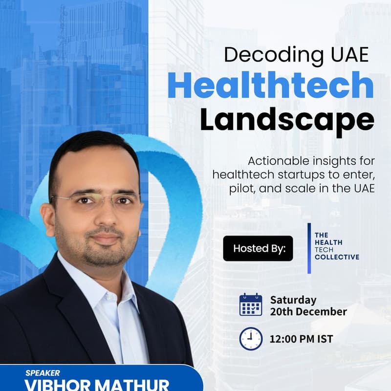 Cover Image for Understanding the UAE Healthcare & Digital Health Landscape — from the inside