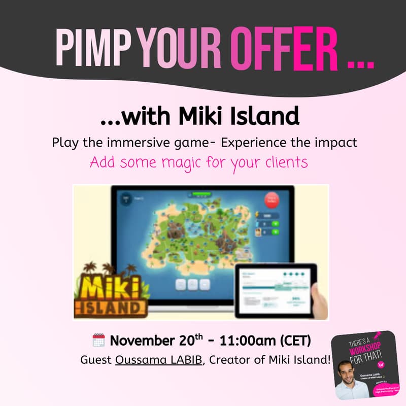 Cover Image for 🌴 Pimp Your Offer with Miki Island