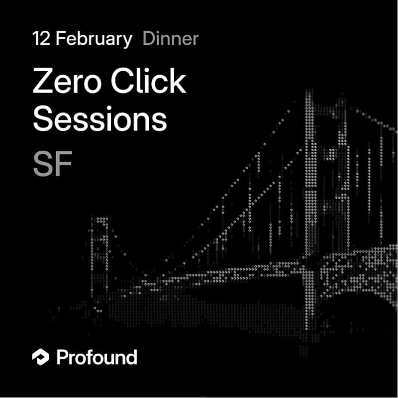 Cover Image for Zero Click Dinner SF: February