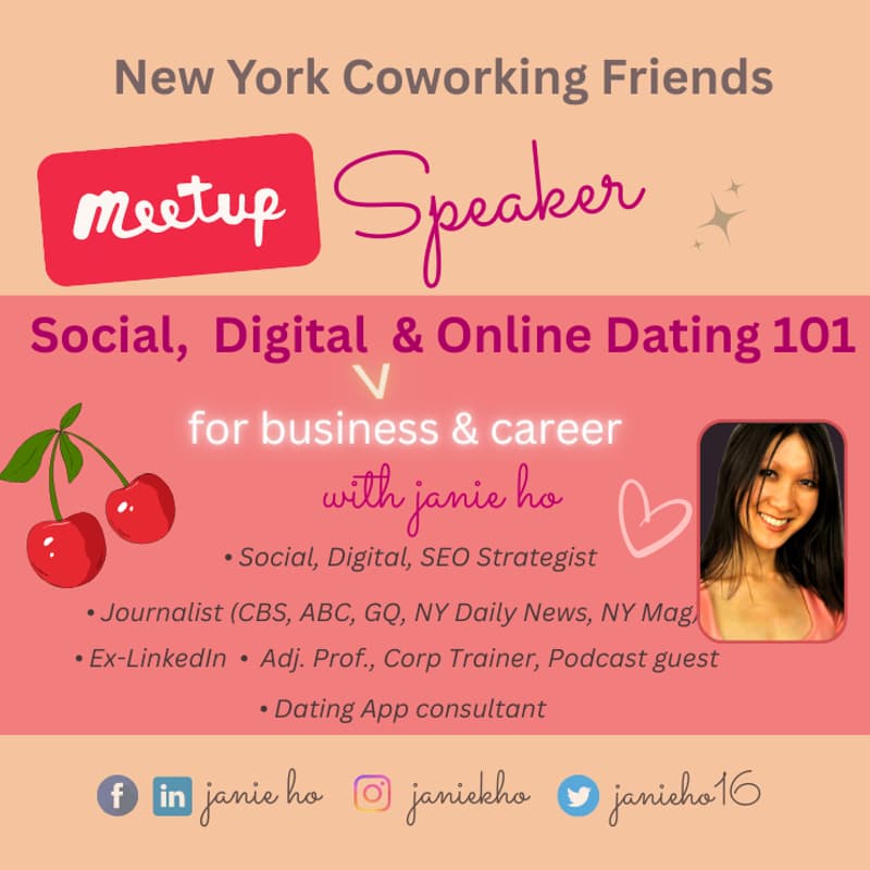 Cover Image for Free Coworking Session & Social, Digital, Online Dating Talk @ Serendipity Labs