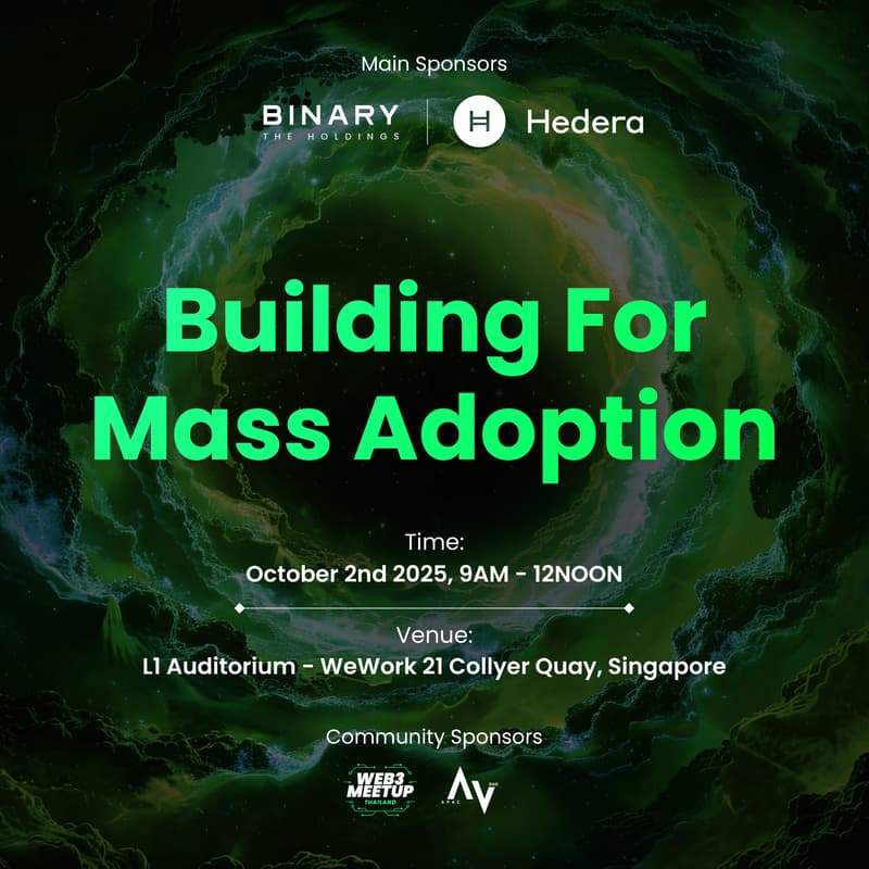 Cover Image for DeFi, dApps, Infra: Buidling For Mass Adoption | Ft. Hedera