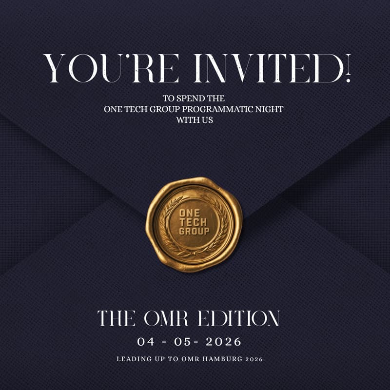 Cover Image for One Tech Group - Programmatic Night