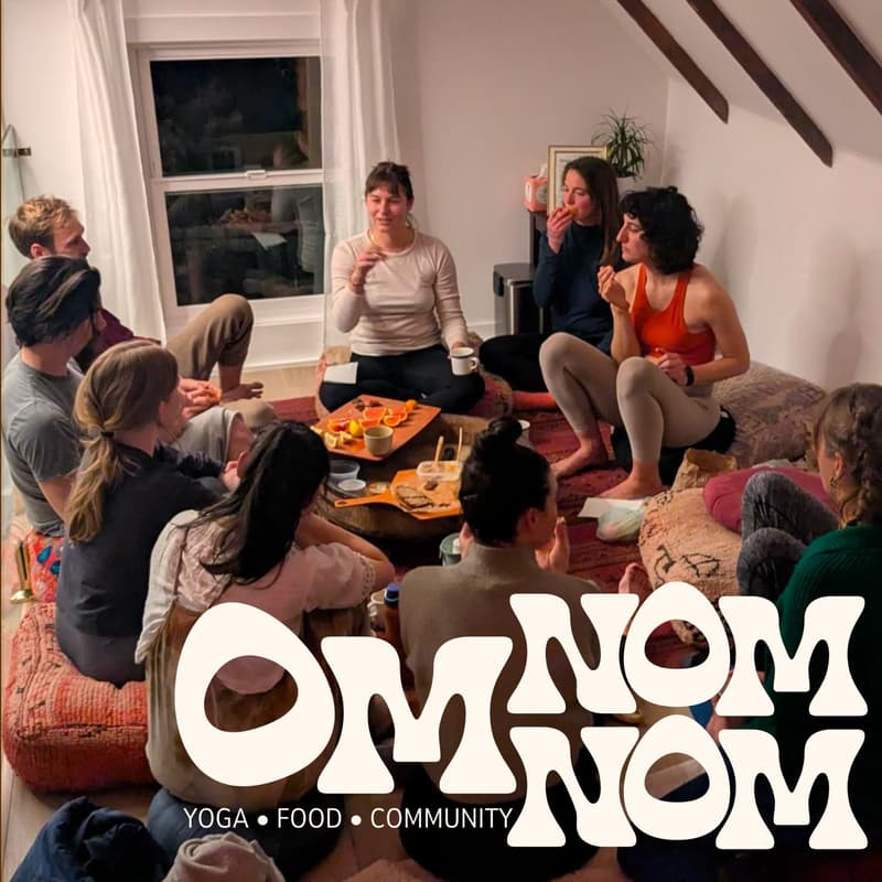 Cover Image for om nom nom - yoga beyond the mat (donation based)