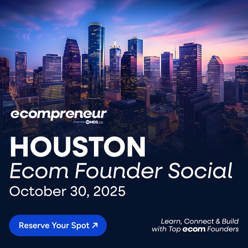 Cover Image for Houston Ecom Founder Social Oct 2025