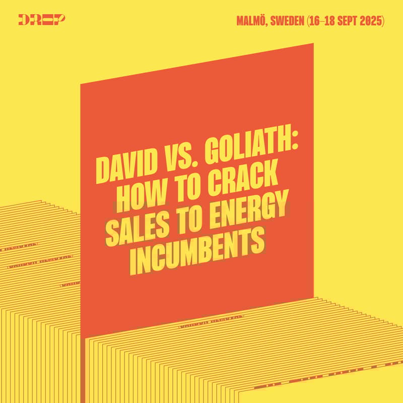 Cover Image for David vs. Goliath: How to crack sales to energy incumbents