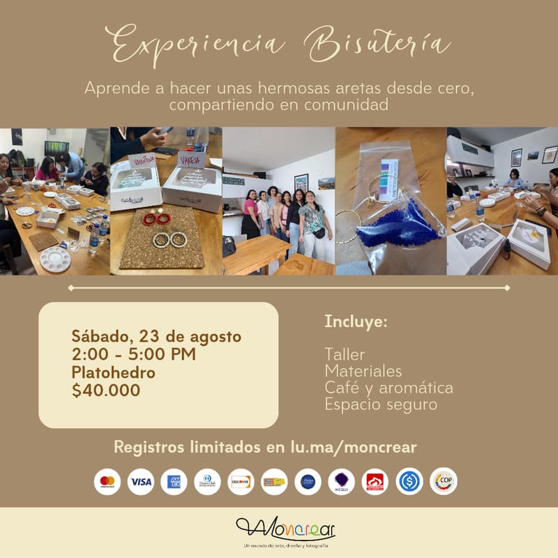 Cover Image for Experiencia Bisutería en Comunidad