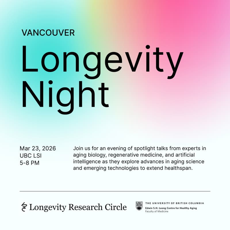 Cover Image for Vancouver Longevity Night