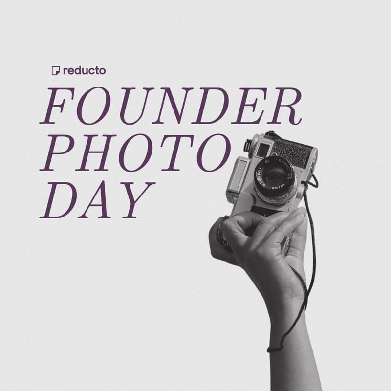 Cover Image for Founder Photo Day @ Reducto