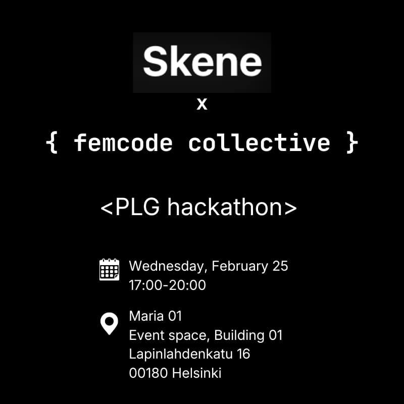 Cover Image for Femcode Collective x Skene: Product-Led Growth Hackathon