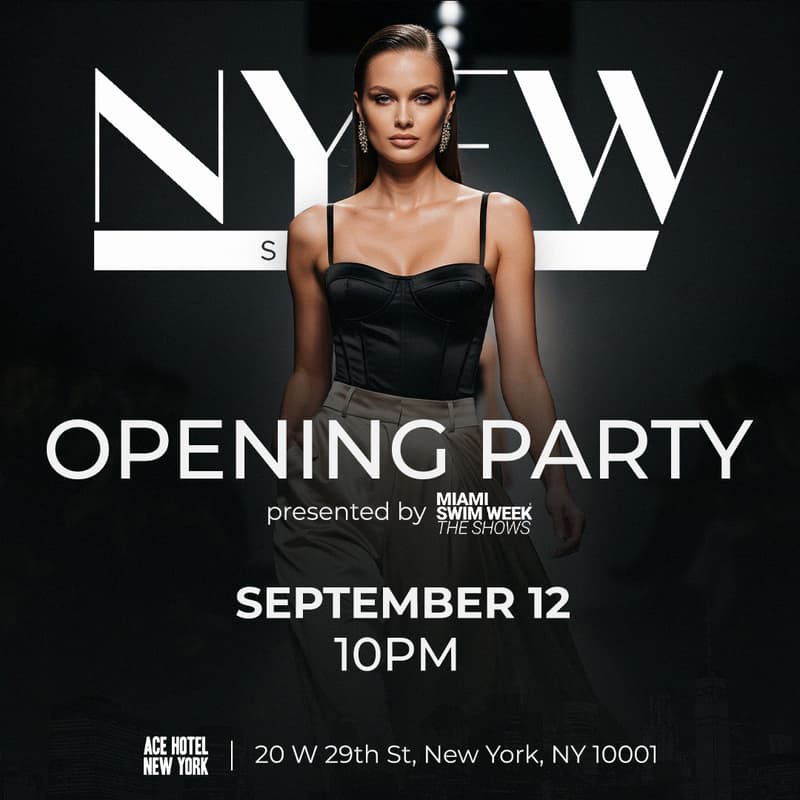 Cover Image for NYFW Shows - Opening Party Presented by Miami Swim Week®