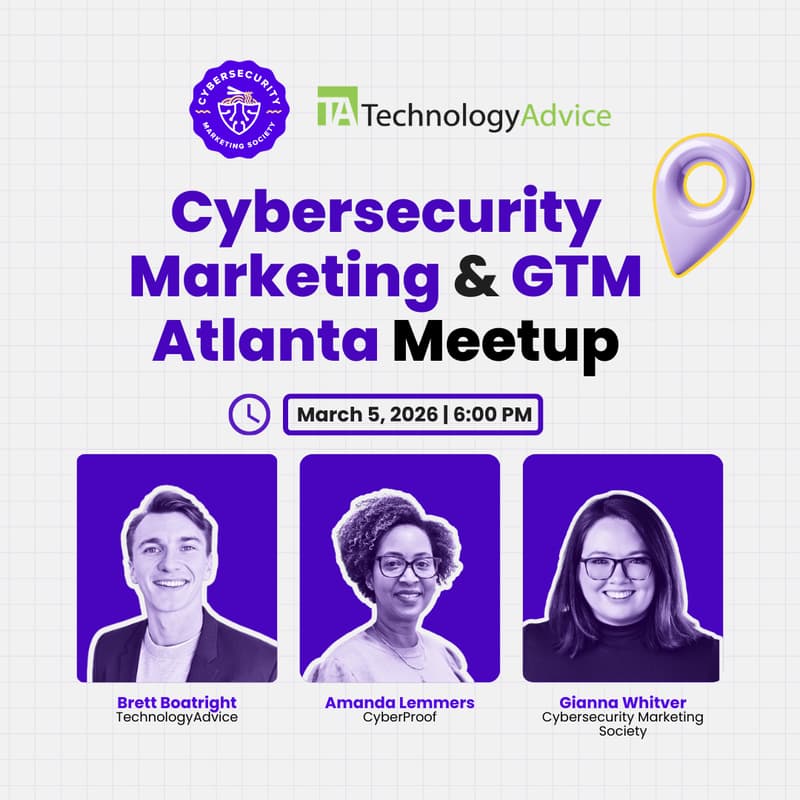 Cover Image for CybersecurityMarketing & GTM Atlanta Meetup