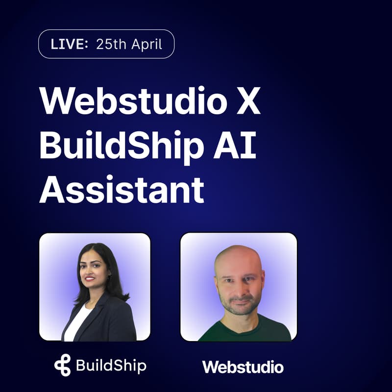 Cover Image for Webstudio x BuildShip - AI Assistant on your Websites