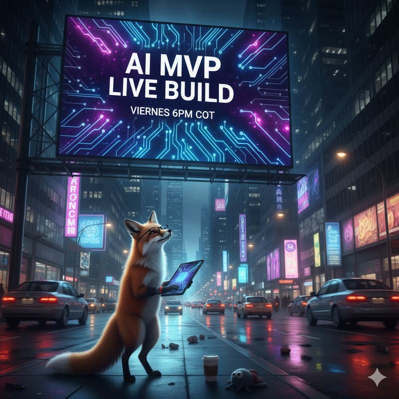 Cover Image for 9 sesión - AI MVP Live Build Challenge