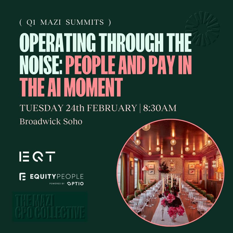 Cover Image for MAZI Summits | EQT | Equity People Breakfast