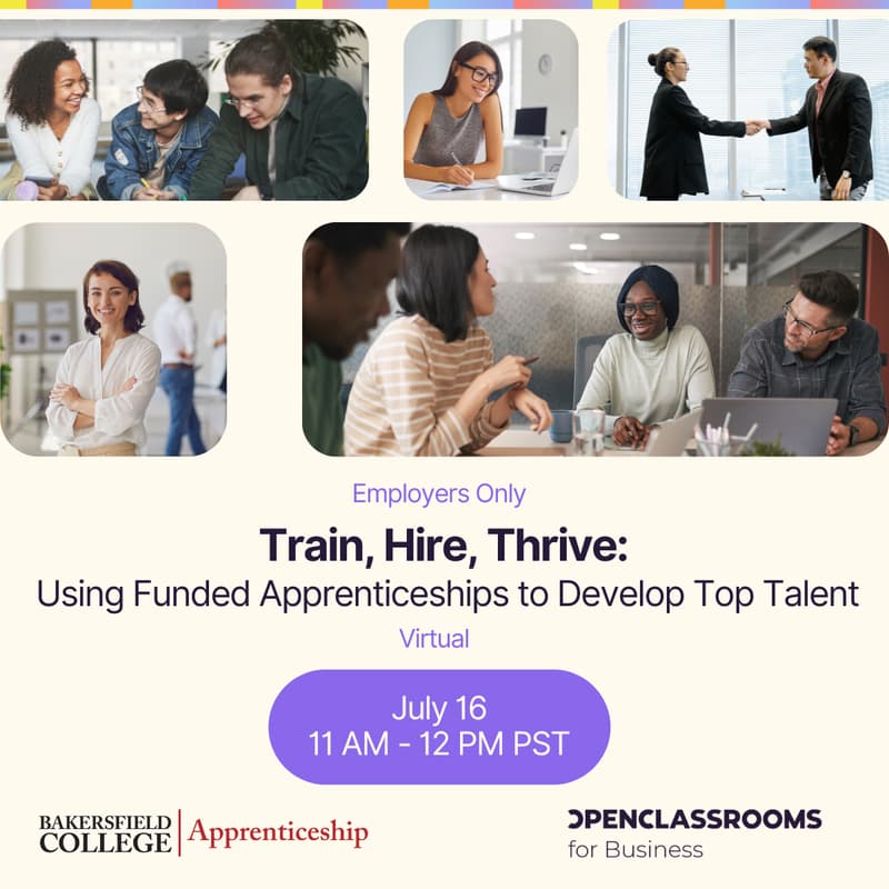 Cover Image for Train, Hire, Thrive: Using Funded Apprenticeships to Develop Top Talent