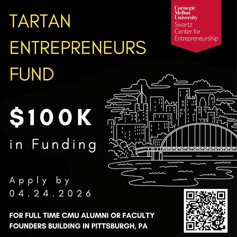 Cover Image for Tartan Entrepreneurs Fund 2026 Info Session