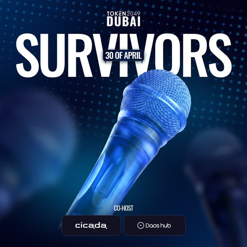 Cover Image for Token2049. Survivors!