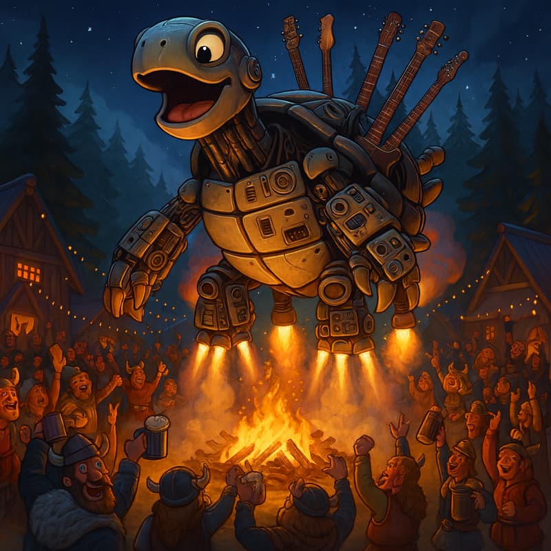 Cover Image for Turtle Riot Death Machine @Café MiR