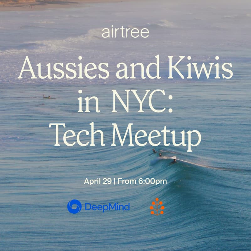 Cover Image for Airtree Aussies and Kiwis in NYC: Tech Meetup