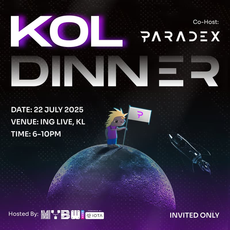 Cover Image for #MYBW2025 KOL Appreciation Dinner