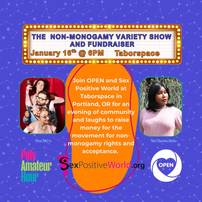 Cover Image for Non-Monogamy Variety Show & Fundraiser
