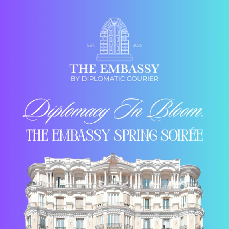 Cover Image for The Embassy Spring Soirée: Diplomacy in Bloom