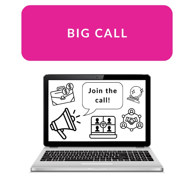 Cover Image for The Big Call: Publicity & Marketing Branding Strategy Session