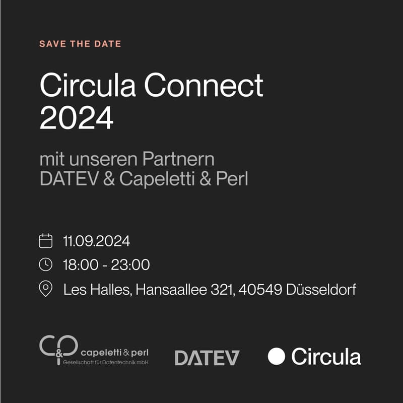 Cover Image for Circula Connect 2024 mit DATEV und Capeletti & Perl