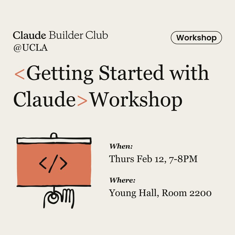Cover Image for <Getting Started with Claude> Workshop
