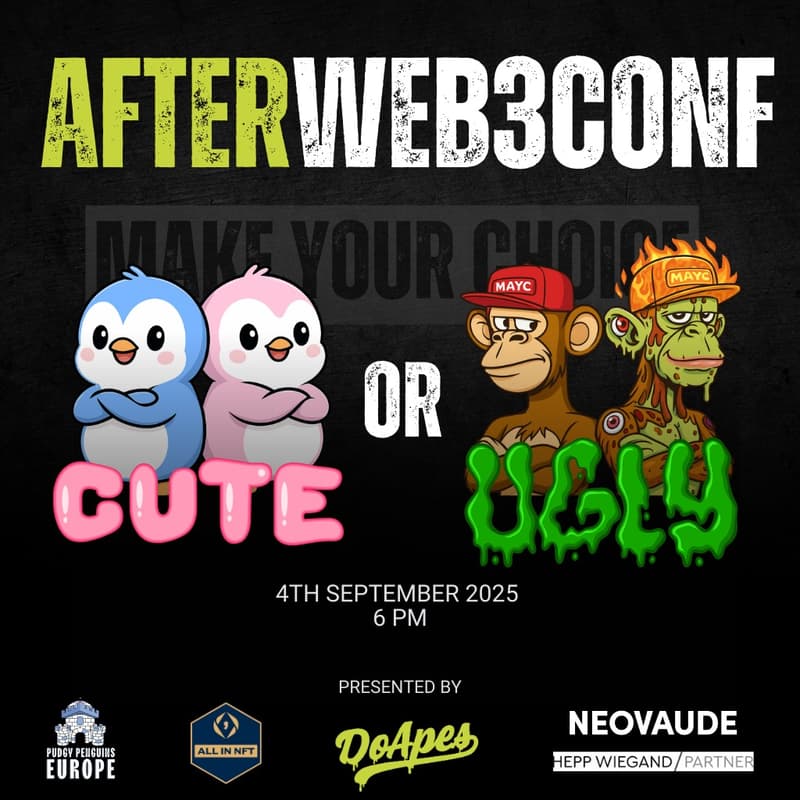 Cover Image for AFTERWEB3CONF: Choose cute or ugly?