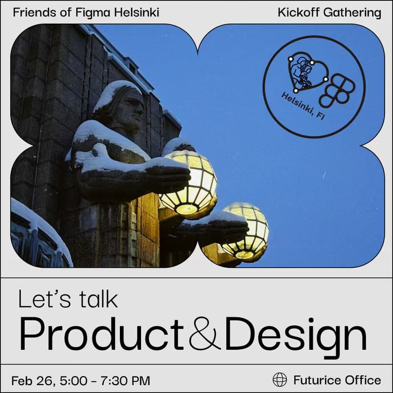 Cover Image for Friends of Figma Helsinki Kickoff Gathering