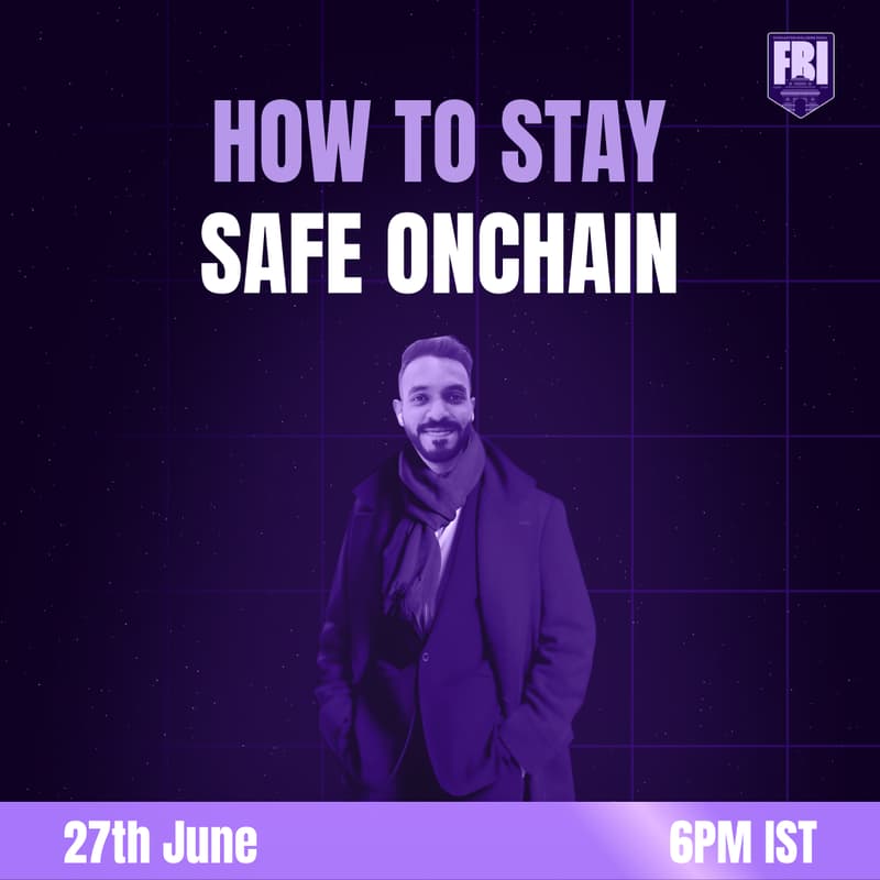 Cover Image for How to Stay Safe Onchain w/ Abbas Shaikh.