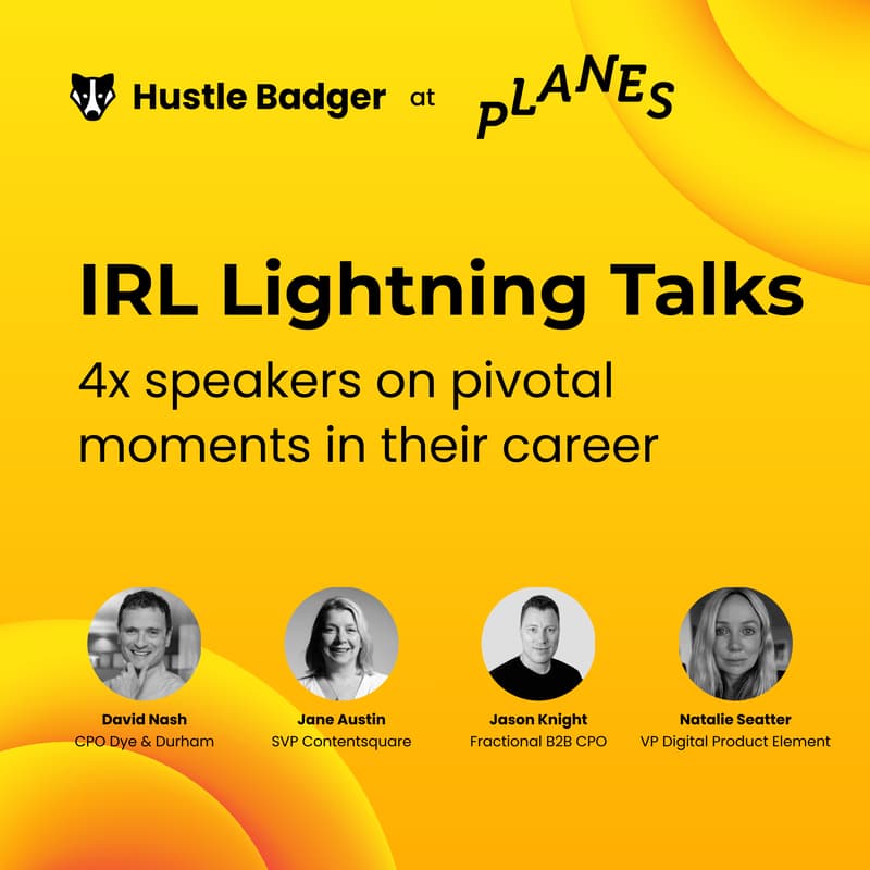 Cover Image for Hustle Badger Lightning Talks